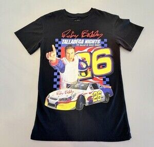Talladega Nights the Ballad of Ricky Bobby Unisex T-Shirt Size S Short Sleeve